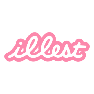 Illest Decal (Pink)